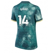 Tottenham Hotspur Archie Gray #14 Replika Tredjedrakt Dame 2024-25 Kortermet