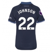 Tottenham Hotspur Brennan Johnson #22 Replika Bortedrakt Dame 2023-24 Kortermet