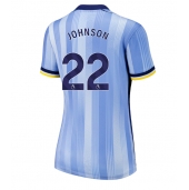 Tottenham Hotspur Brennan Johnson #22 Replika Bortedrakt Dame 2024-25 Kortermet