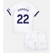 Tottenham Hotspur Brennan Johnson #22 Replika Hjemmedrakt Barn 2023-24 Kortermet (+ bukser)