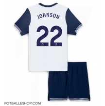 Tottenham Hotspur Brennan Johnson #22 Replika Hjemmedrakt Barn 2024-25 Kortermet (+ bukser)