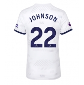 Tottenham Hotspur Brennan Johnson #22 Replika Hjemmedrakt Dame 2023-24 Kortermet