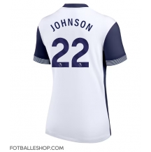 Tottenham Hotspur Brennan Johnson #22 Replika Hjemmedrakt Dame 2024-25 Kortermet