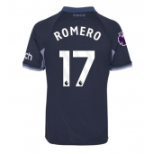 Tottenham Hotspur Cristian Romero #17 Replika Bortedrakt 2023-24 Kortermet