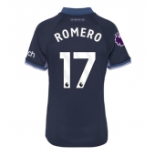 Tottenham Hotspur Cristian Romero #17 Replika Bortedrakt Dame 2023-24 Kortermet