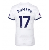 Tottenham Hotspur Cristian Romero #17 Replika Hjemmedrakt Dame 2023-24 Kortermet