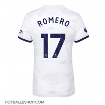 Tottenham Hotspur Cristian Romero #17 Replika Hjemmedrakt Dame 2023-24 Kortermet