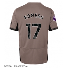 Tottenham Hotspur Cristian Romero #17 Replika Tredjedrakt Dame 2023-24 Kortermet