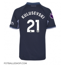 Tottenham Hotspur Dejan Kulusevski #21 Replika Bortedrakt 2023-24 Kortermet