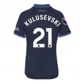 Tottenham Hotspur Dejan Kulusevski #21 Replika Bortedrakt Dame 2023-24 Kortermet