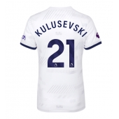 Tottenham Hotspur Dejan Kulusevski #21 Replika Hjemmedrakt Dame 2023-24 Kortermet