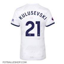 Tottenham Hotspur Dejan Kulusevski #21 Replika Hjemmedrakt Dame 2023-24 Kortermet