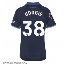 Tottenham Hotspur Destiny Udogie #38 Replika Bortedrakt Dame 2023-24 Kortermet