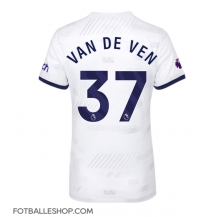 Tottenham Hotspur Micky van de Ven #37 Replika Hjemmedrakt Dame 2023-24 Kortermet