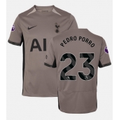 Tottenham Hotspur Pedro Porro #23 Replika Tredjedrakt 2023-24 Kortermet