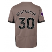 Tottenham Hotspur Rodrigo Bentancur #30 Replika Tredjedrakt Dame 2023-24 Kortermet