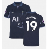 Tottenham Hotspur Ryan Sessegnon #19 Replika Bortedrakt 2023-24 Kortermet