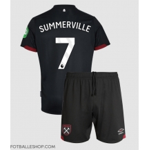 West Ham United Crysencio Summerville #7 Replika Bortedrakt Barn 2024-25 Kortermet (+ bukser)