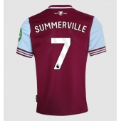 West Ham United Crysencio Summerville #7 Replika Hjemmedrakt 2024-25 Kortermet