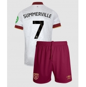 West Ham United Crysencio Summerville #7 Replika Tredjedrakt Barn 2024-25 Kortermet (+ bukser)