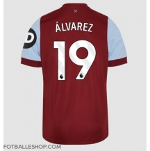 West Ham United Edson Alvarez #19 Replika Hjemmedrakt 2023-24 Kortermet