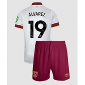 West Ham United Edson Alvarez #19 Replika Tredjedrakt Barn 2024-25 Kortermet (+ bukser)