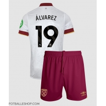 West Ham United Edson Alvarez #19 Replika Tredjedrakt Barn 2024-25 Kortermet (+ bukser)