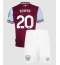 West Ham United Jarrod Bowen #20 Replika Hjemmedrakt Barn 2024-25 Kortermet (+ bukser)