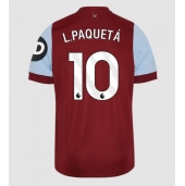 West Ham United Lucas Paqueta #10 Replika Hjemmedrakt 2023-24 Kortermet