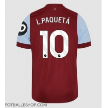 West Ham United Lucas Paqueta #10 Replika Hjemmedrakt 2023-24 Kortermet