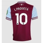 West Ham United Lucas Paqueta #10 Replika Hjemmedrakt 2024-25 Kortermet