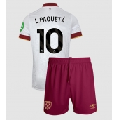 West Ham United Lucas Paqueta #10 Replika Tredjedrakt Barn 2024-25 Kortermet (+ bukser)