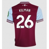 West Ham United Max Kilman #26 Replika Hjemmedrakt 2024-25 Kortermet