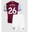 West Ham United Max Kilman #26 Replika Hjemmedrakt Barn 2024-25 Kortermet (+ bukser)