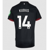 West Ham United Mohammed Kudus #14 Replika Bortedrakt 2024-25 Kortermet