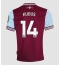 West Ham United Mohammed Kudus #14 Replika Hjemmedrakt 2024-25 Kortermet