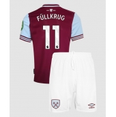 West Ham United Niclas Fullkrug #11 Replika Hjemmedrakt Barn 2024-25 Kortermet (+ bukser)