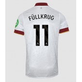 West Ham United Niclas Fullkrug #11 Replika Tredjedrakt 2024-25 Kortermet