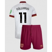 West Ham United Niclas Fullkrug #11 Replika Tredjedrakt Barn 2024-25 Kortermet (+ bukser)