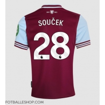 West Ham United Tomas Soucek #28 Replika Hjemmedrakt 2024-25 Kortermet