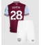 West Ham United Tomas Soucek #28 Replika Hjemmedrakt Barn 2024-25 Kortermet (+ bukser)