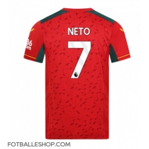 Wolves Pedro Neto #7 Replika Bortedrakt 2023-24 Kortermet