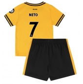 Wolves Pedro Neto #7 Replika Hjemmedrakt Barn 2024-25 Kortermet (+ bukser)