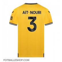 Wolves Rayan Ait-Nouri #3 Replika Hjemmedrakt 2023-24 Kortermet