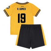 Wolves Rodrigo Gomes #19 Replika Hjemmedrakt Barn 2024-25 Kortermet (+ bukser)